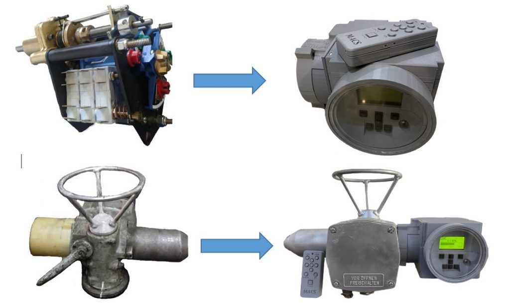 Motorized-valve Actuator Control System